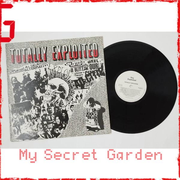 The Exploited ‎- Totally Exploited 1984 UK 1st Pressing Vinyl LP ***READY TO SHIP from Hong Kong***